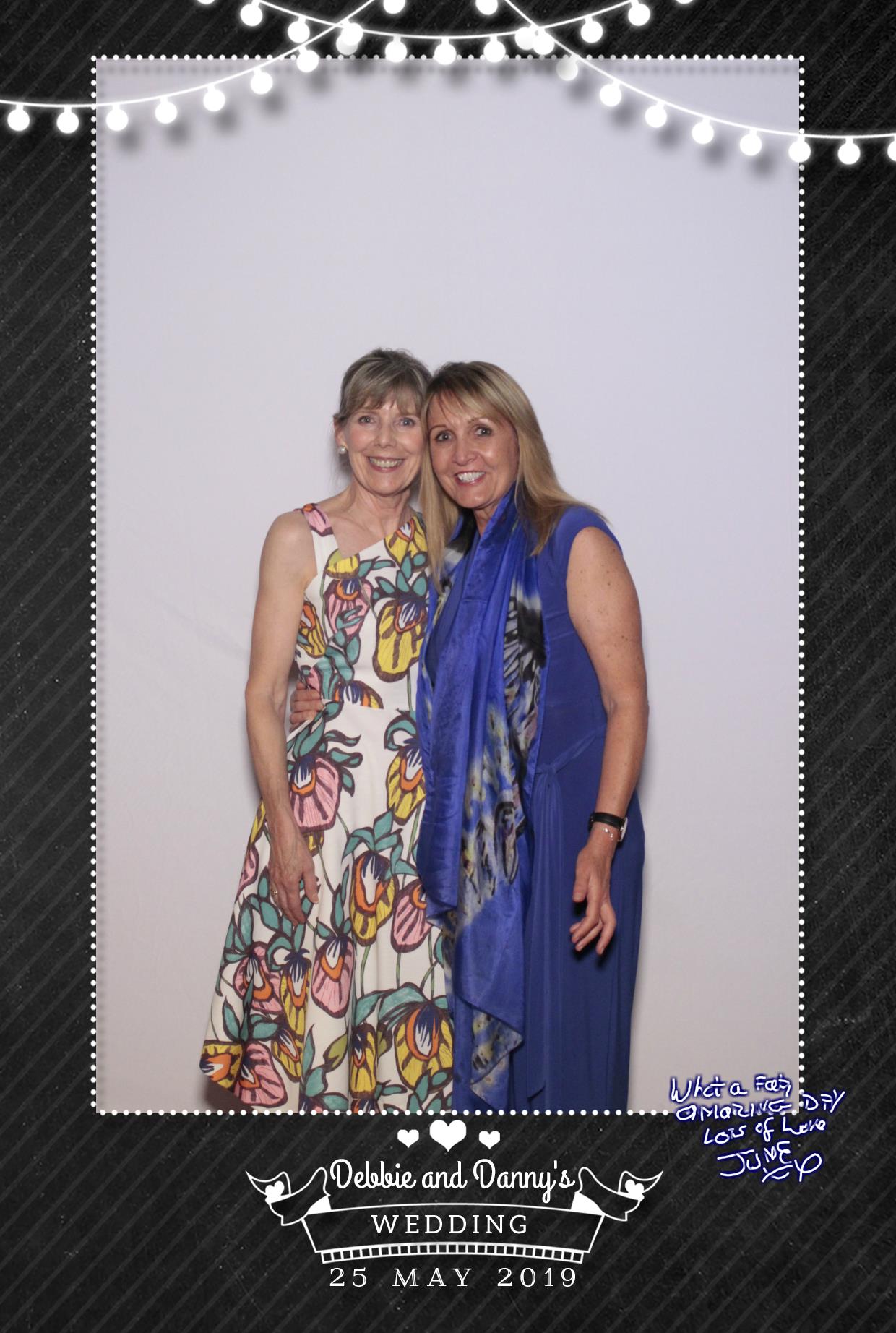 Debbie & Danny's Wedding | View more photos from the event at gallery.myphotoboothexperience.co.uk/u/MyPhotoBoothExperienceLtd/Debbie-Dannys-Wedding